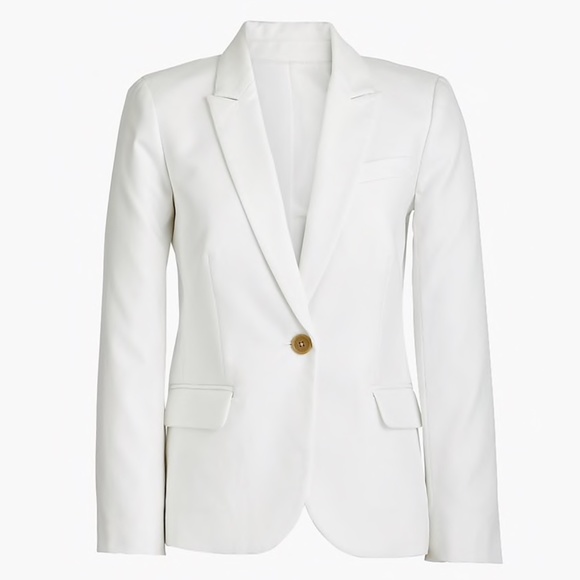 J. Crew Factory Jackets & Blazers - New JCREW Cotton Work Blazer in White
